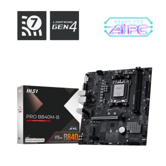 MSI PRO B840M-B AMD B840 Socket AM5 Micro ATX