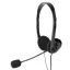 Gembird MHS-123 fejhallgató és headset Vezetékes Fejpánt Hívás/zene Fekete