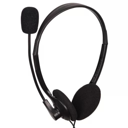 Gembird MHS-123 fejhallgató és headset Vezetékes Fejpánt Hívás/zene Fekete