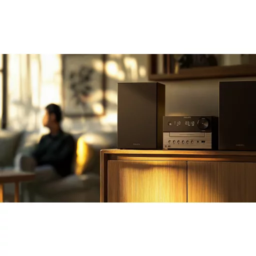Philips 3000 series TAM3505M2/12 házi hangrendszer Otthoni mikro hangrendszer 20 W Fekete