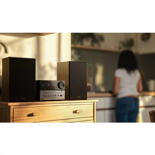 Philips 3000 series TAM3505M2/12 házi hangrendszer Otthoni mikro hangrendszer 20 W Fekete