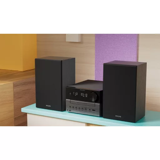 Philips 3000 series TAM3505M2/12 házi hangrendszer Otthoni mikro hangrendszer 20 W Fekete