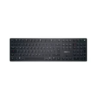   CHERRY KW X ULP billentyűzet Univerzális USB + RF Wireless + Bluetooth QWERTZ Német Fekete