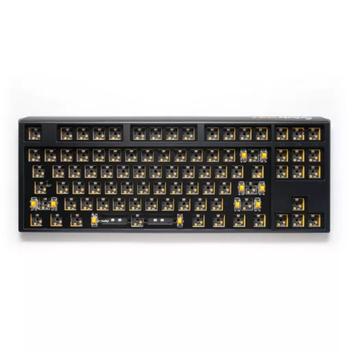 Ducky One 3 Hot-Swap Barebone TKL billentyűzet Játék USB Amerikai angol Fekete