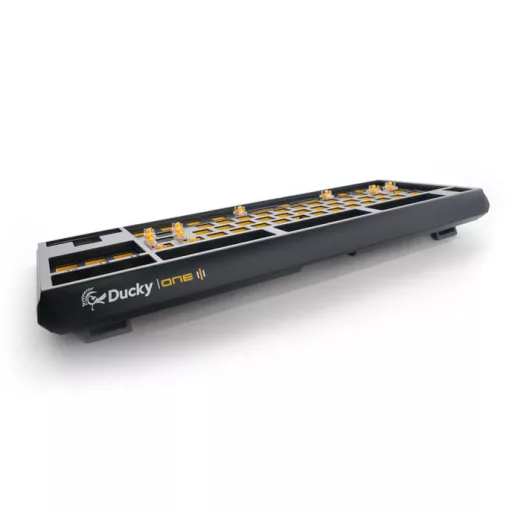 Ducky One 3 Hot-Swap Barebone TKL billentyűzet Játék USB Amerikai angol Fekete
