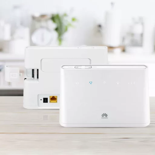 Huawei B311-221 vezetéknélküli router Gigabit Ethernet Egysávos (2,4 GHz) 4G Fehér
