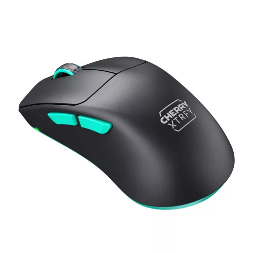 CHERRY XTRFY CX-M64W-BLACK egér Játék Vezeték nélküli RF 26000 DPI