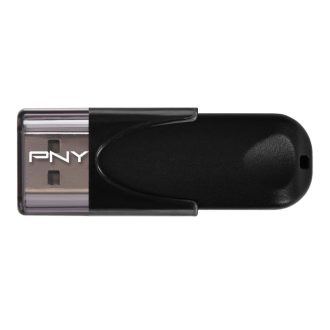   PNY Attaché 4 2.0 64GB USB flash meghajtó USB A típus Fekete