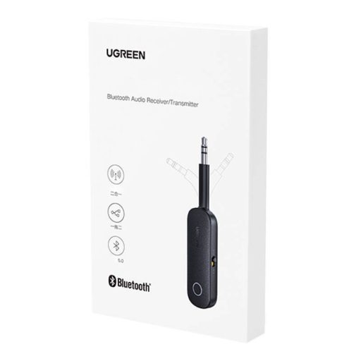 Ugreen Bluetooth receiver transmitter mini jack 3.5 mm black (CM403)