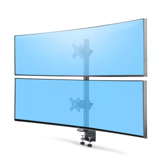   StarTech.com H2MPV-MONITOR-MOUNT asztali TV konzol 124,5 cm (49") Fekete