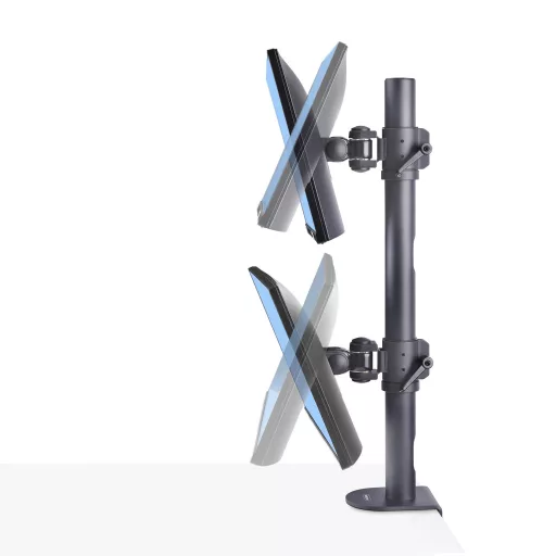 StarTech.com H2MPV-MONITOR-MOUNT asztali TV konzol 124,5 cm (49") Fekete