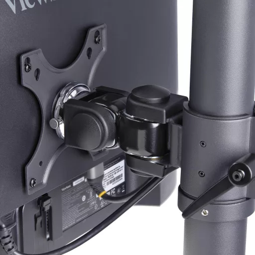 StarTech.com H2MPV-MONITOR-MOUNT asztali TV konzol 124,5 cm (49") Fekete