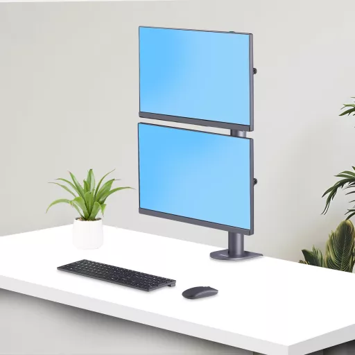 StarTech.com H2MPV-MONITOR-MOUNT asztali TV konzol 124,5 cm (49") Fekete