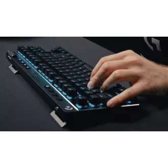   Logitech G 920-012156 billentyűzet Játék RF vezeték nélküli + Bluetooth AZERTY Francia Magenta