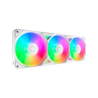   Cooler Master SickleFlow Edge 360 ARGB White edition 12 cm Fehér 1 db