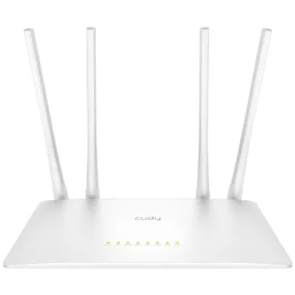   Cudy WR1200 vezetéknélküli router Fast Ethernet Kétsávos (2,4 GHz / 5 GHz) Fehér