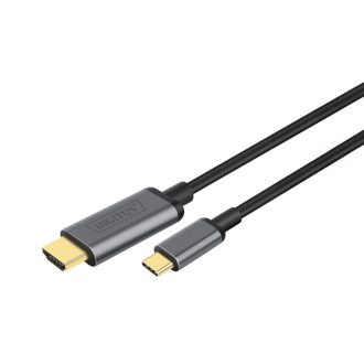   Digitus DA-70821 video átalakító kábel 1,8 M USB C-típus HDMI A-típus (Standard) Szürke