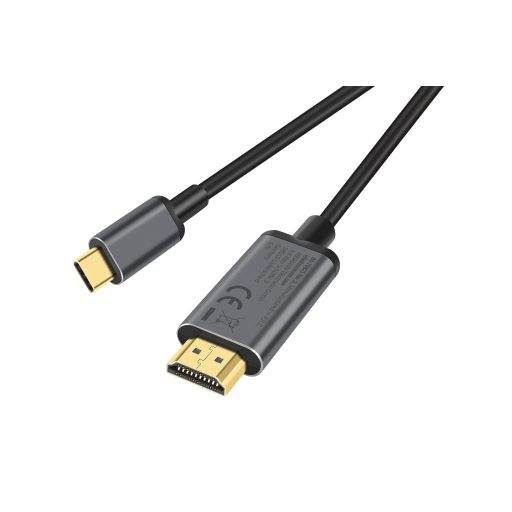 Digitus DA-70821 video átalakító kábel 1,8 M USB C-típus HDMI A-típus (Standard) Szürke