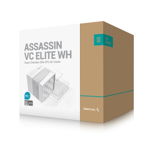 DeepCool Assassin VC Elite WH Processzor Hűtő 120/140 mm Fehér 1 db