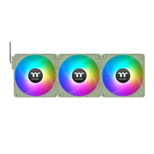 Thermaltake CL-F197-PL14MG-A 14 cm Zöld 3 db