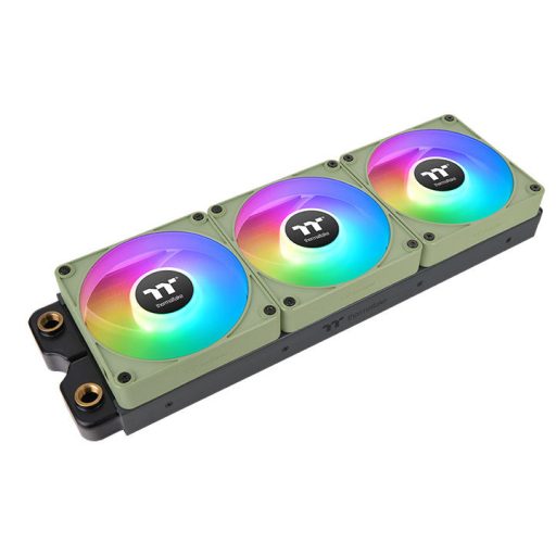 Thermaltake CL-F197-PL14MG-A 14 cm Zöld 3 db