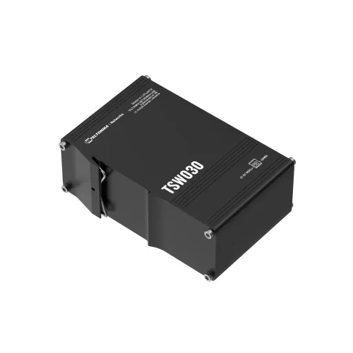 Teltonika NETWORKS TSW030 8-Port Ethernet Switch Beállítást nem igénylő (unmanaged) Fast Ethernet (10/100) Fekete