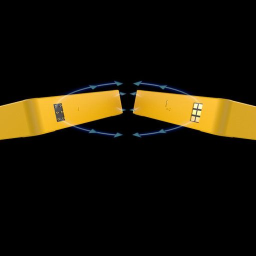 Thermaltake CT140 EX Reverse ARGB Sync PC 14 cm Sárga 3 db