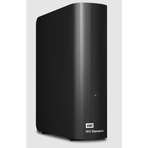Western Digital Elements WDBWLG0200HBK-EESN külső merevlemez 20 TB USB A típus 2.0/3.2 Gen 1 (3.1 Gen 1) Fekete
