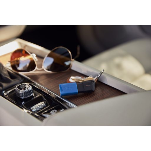 Kingston Technology DataTraveler Exodia M USB flash meghajtó 64 GB USB A típus 3.2 Gen 1 (3.1 Gen 1) Fekete, Kék