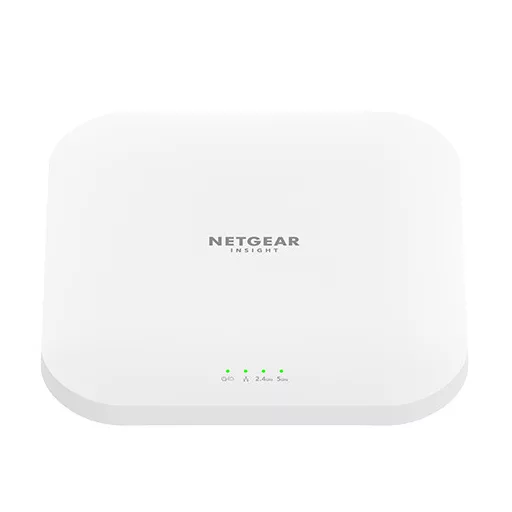 NETGEAR Insight Cloud Managed WiFi 6 AX3600 Dual Band Access Point (WAX620) 3600 Mbit/s Fehér Ethernet-áramellátás (PoE) támogatása
