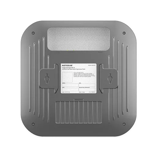 NETGEAR Insight Cloud Managed WiFi 6 AX3600 Dual Band Access Point (WAX620) 3600 Mbit/s Fehér Ethernet-áramellátás (PoE) támogatása