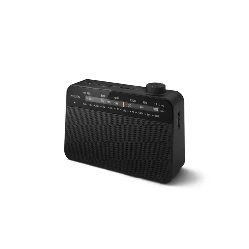Philips TAR2509/10 rádió Hordozható Analóg Fekete