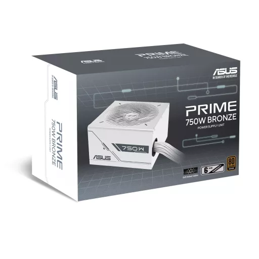 ASUS Prime 750W Bronze White Edition 20+4 pin ATX ATX Fehér