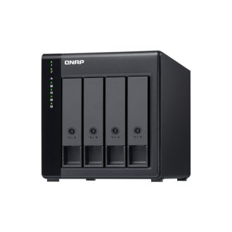   QNAP TL-D400S tárolóegység burkolat HDD/SSD ház Fekete, Szürke 2.5/3.5"