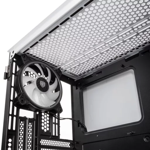 Kolink Citadel Mesh RGB Micro Tower Fehér