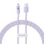 Baseus Gem USB to IP 2.4A fast charging cable 1 m Purple