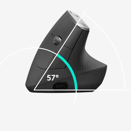 Logitech 910-005448 egér Irodai Jobbkezes RF vezeték nélküli + Bluetooth Optikai 4000 DPI