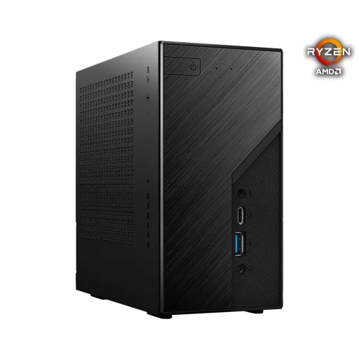 Asrock DeskMini X300 0,92L méretű PC Fekete AMD X300 AM4 foglalat