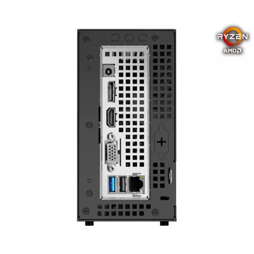 Asrock DeskMini X300 0,92L méretű PC Fekete AMD X300 AM4 foglalat