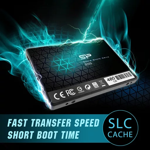 Silicon Power Slim S55 480 GB 2.5" Serial ATA III TLC