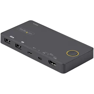 StarTech.com SV221HUC4K KVM kapcsoló Fekete