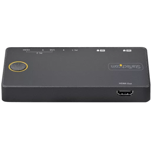 StarTech.com SV221HUC4K KVM kapcsoló Fekete