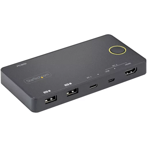 StarTech.com SV221HUC4K KVM kapcsoló Fekete