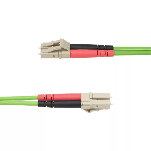 StarTech.com LCLCL-5M-OM5-FIBER InfiniBand és száloptikai kábel LC LOMM Zöld