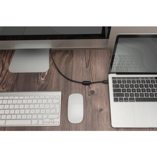 Digitus AK-300333-020-S video átalakító kábel 2 M USB C-típus DisplayPort Fekete