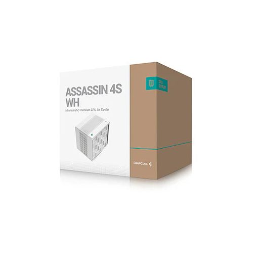 DeepCool ASSASSIN 4S WH Processzor Hűtő 14 cm Fehér 1 db