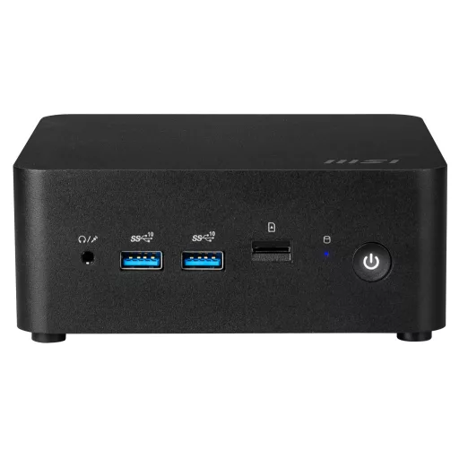 MSI Cubi NUC 1MG-007BDE 0.84L sized PC Fekete 150U Intel® SoC