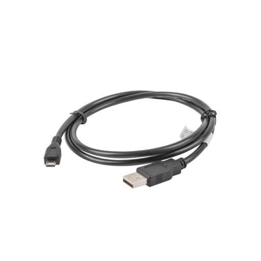 Lanberg CA-USBM-10CC-0010-BK USB kábel USB 2.0 1 M Micro-USB B USB A Fekete