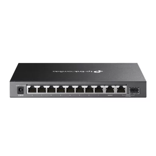 TP-Link Omada DS110GMP hálózati kapcsoló Beállítást nem igénylő (unmanaged) Gigabit Ethernet (10/100/1000) Ethernet-áramellátás (PoE) támogatása Fekete