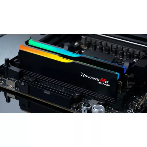 G.Skill Ripjaws M5 RGB F5-6000J3238G32GX2-RM5NRK 64 GB 2 x 32 GB DDR5 6000 MT/másodperc 288-pin DIMM